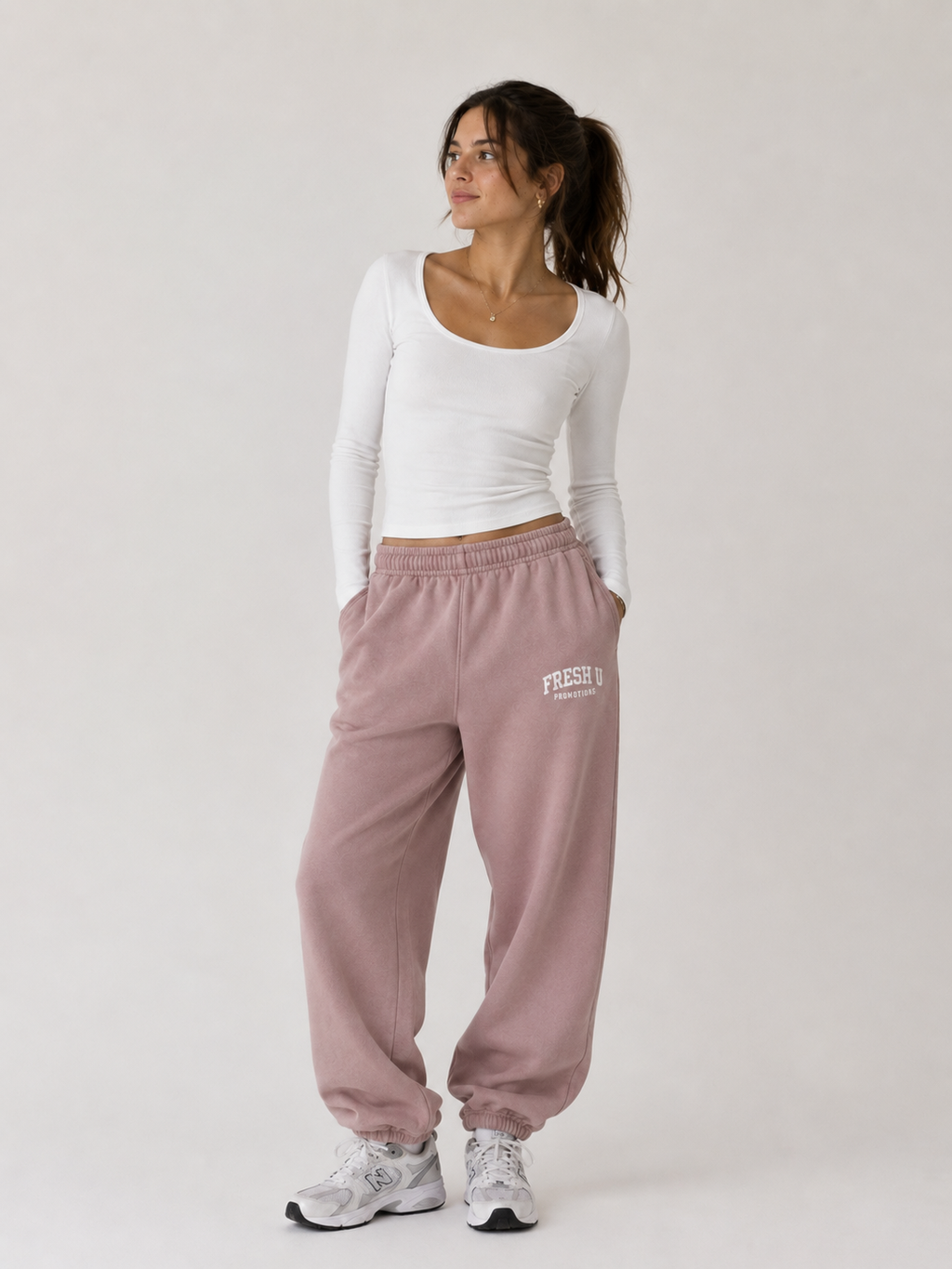 Elastic Bottom Sweatpants