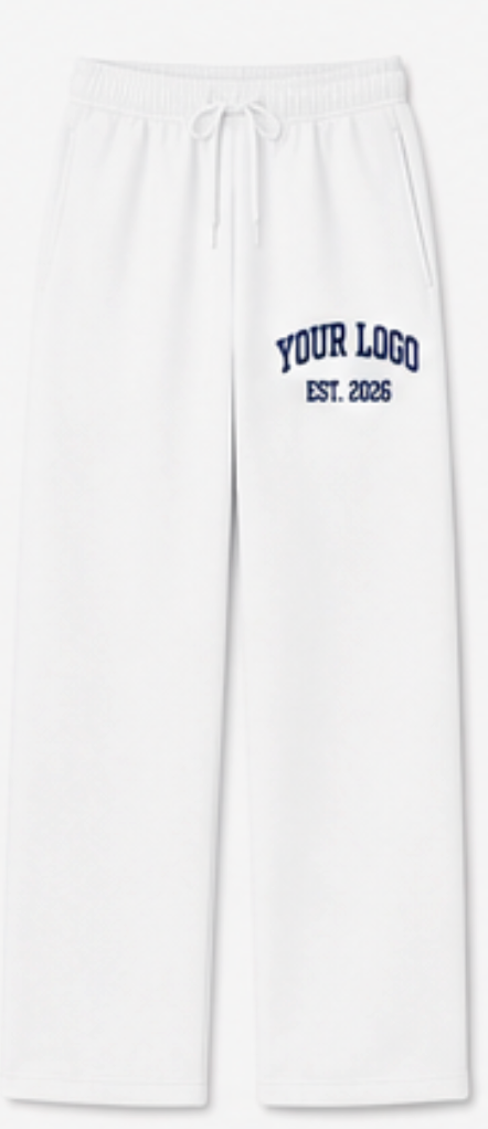 Open Bottom Sweatpants