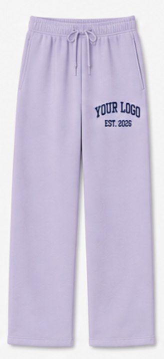Open Bottom Sweatpants