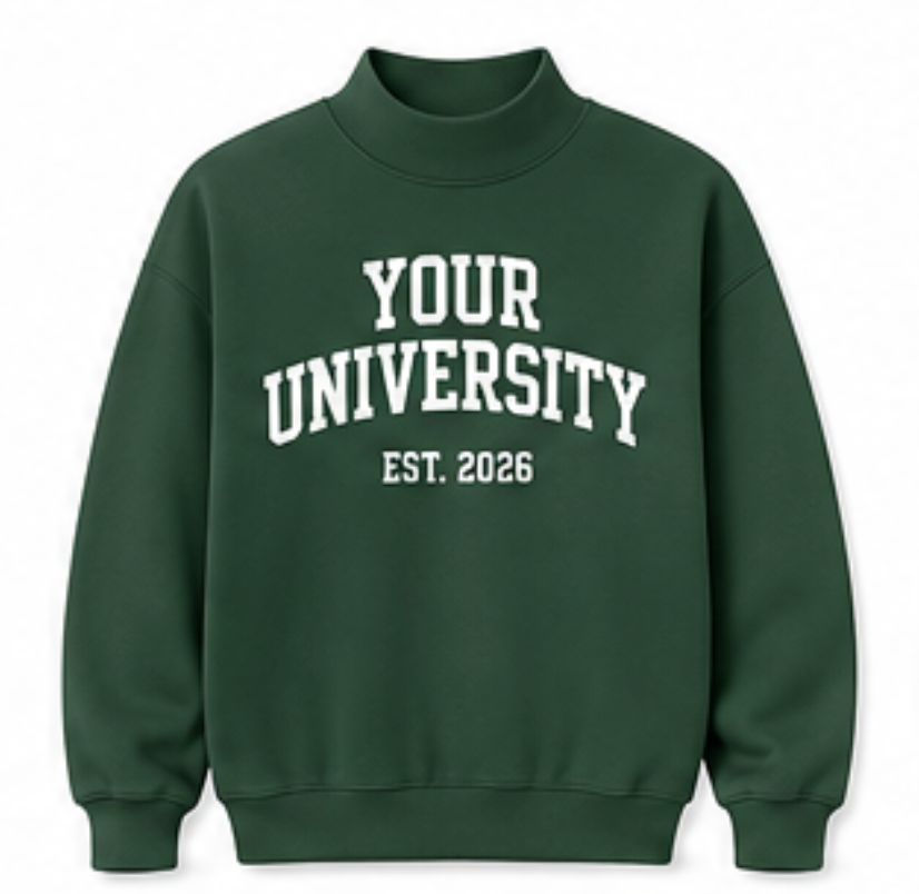 Mock Neck Sweatshirt