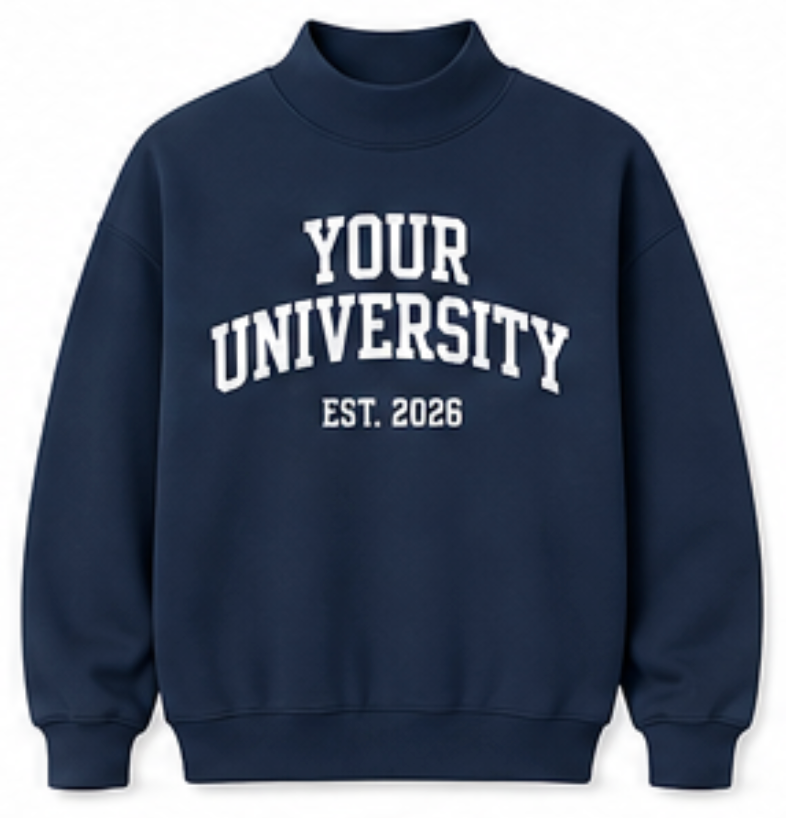 Mock Neck Sweatshirt