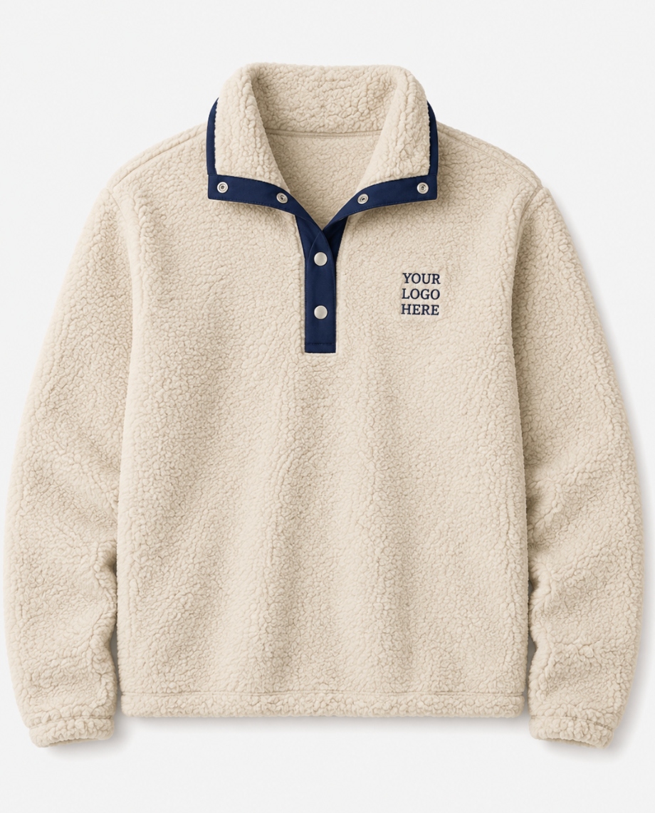 Jumbo Sherpa Quarter Snap